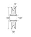 POULIE PULLEY CATERPILLAR 4N8090 4N8225 24-1503
